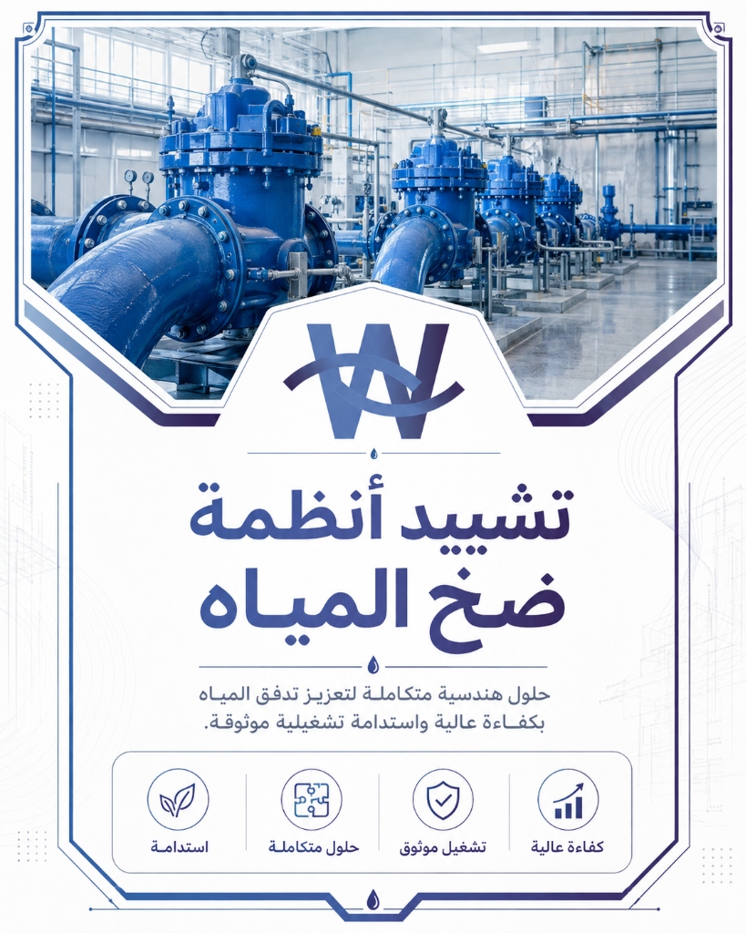الحماية الهيدروليكية لخطوط الأنابيب من مخاطر المطرقة المائية (Water Hammer) وتدمير المحطات